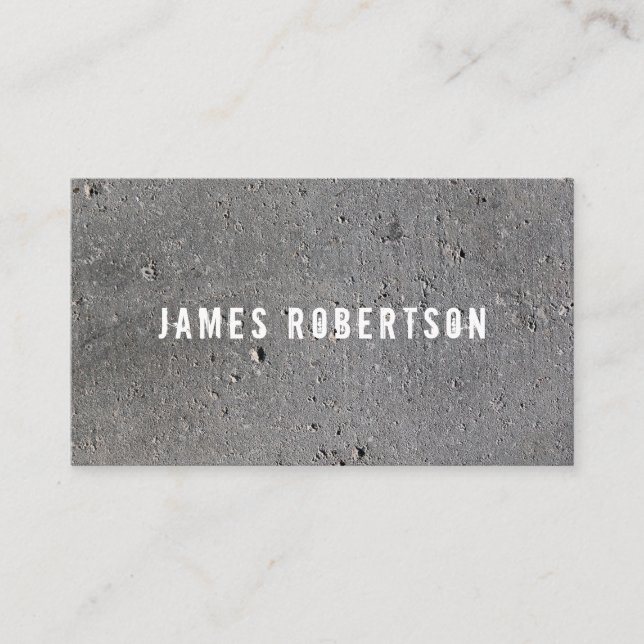 Business card in brutal style for your business (Front)
