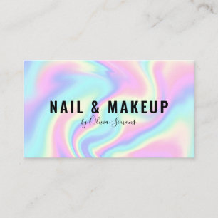 Business card in the style of minimalist.