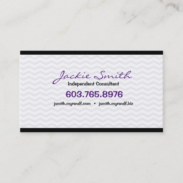 Business Card - Independant Consultant (Front)