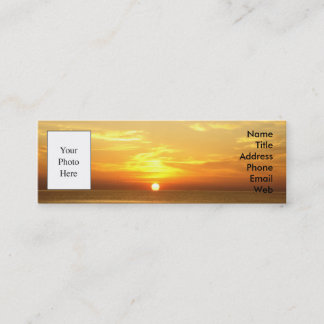 Business Card - Italian Sunrise over the Adriatic