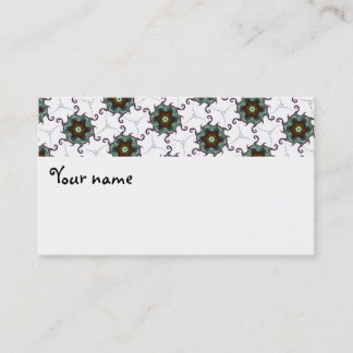 Business Card Jimette Design black brown white