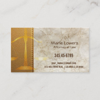 Business card lawyer.