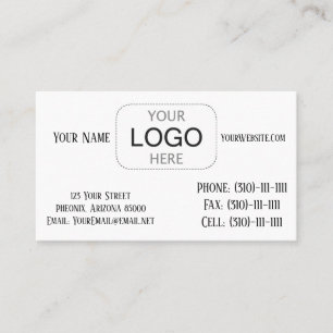 Business Card Layout