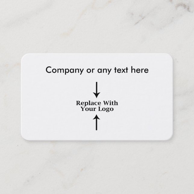 Business Card Logo Template (Front)