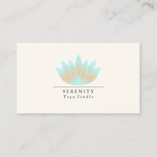 Business Card - Lotus Pastel