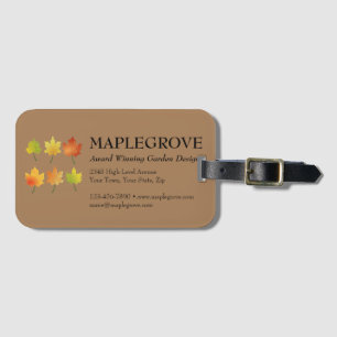 Business Card Luggage Tag