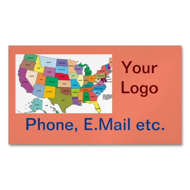 Business Card Magnet (Front)