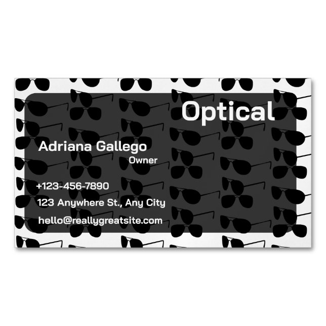 Business Card Magnet (Front)