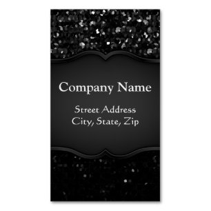Business Card Magnet Crystal Bling Strass