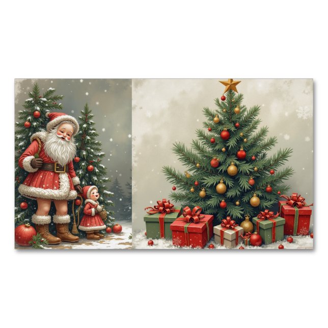 "Business Card Magnet: Grab your brand!" (Front)