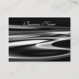 Business Card Melting Silver