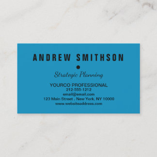 Business Card Minimalist Custom Template Monogram