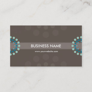 BUSINESS CARD modern retro spot