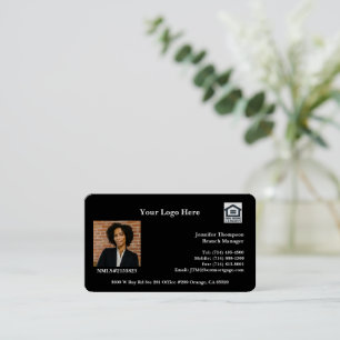 Business Card Mortgage, Real Estate, Insurance