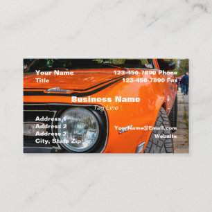 Business Card Muscle Car HAMbyWG