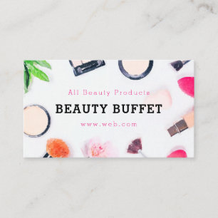 Business Card: Online Beauty Product Business Card