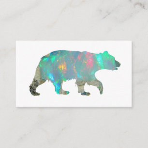 BUSINESS CARD - Opal Bear