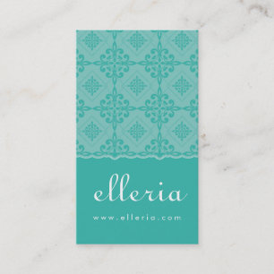 BUSINESS CARD :: ornately patterned P4
