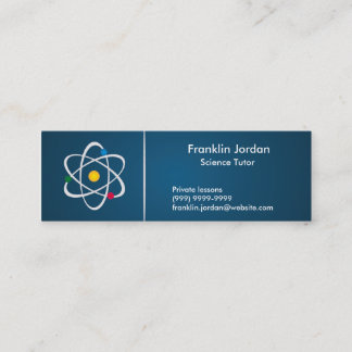 Business card particular professor
