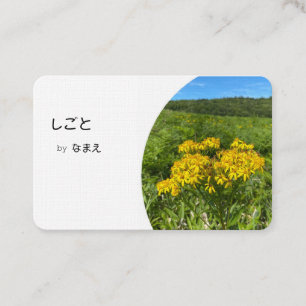 Business Card - Photo Can be Replaced