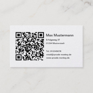 Business card, platinum (individually designed) card
