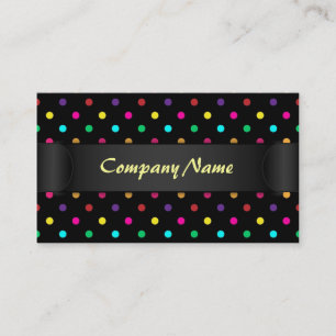 Business card Polka Dot