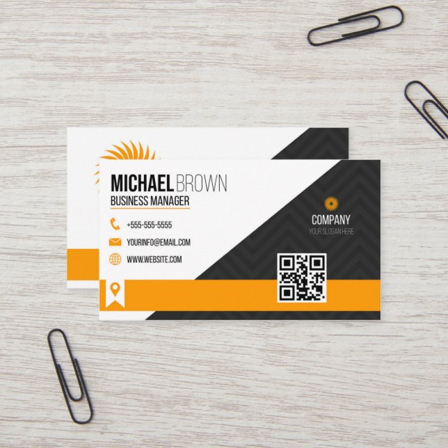 Business Card Professional (Front/Back In Situ)