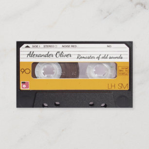 Business card Remaster Cassette Covers
