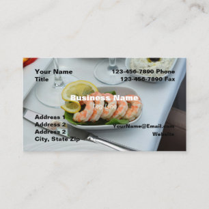 Business Card Restaurant Theme HAMbyWG