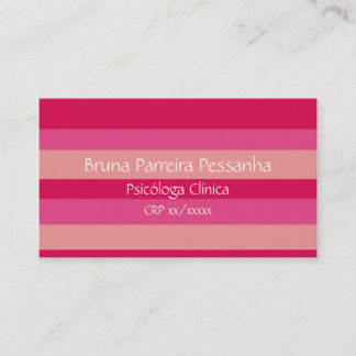 Business card rose listrasdo