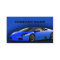 Business Card Royal Blue Sports Car