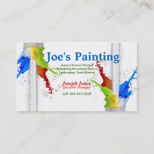Business Card-Sample (Painting Series Revised) Business Card