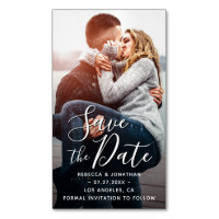 Business Card Save the Date Magnets | 25 Pack