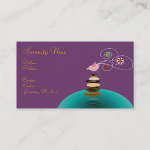 Business card, Serenity Now Card