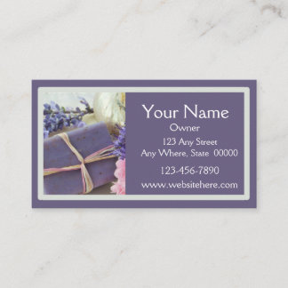 Business Card Soap Business Card