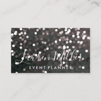 Business Card - Sparkling Biz Black