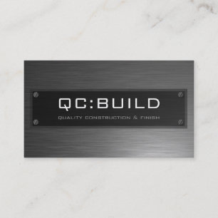 BUSINESS CARD :: stainless steel riveted 7