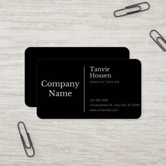 Business Card, Standard, 3.5" x 2.0"  Business Card