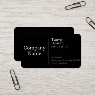 Business Card, Standard, 3.5" x 2.0" Card