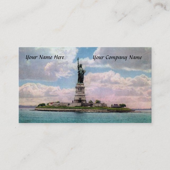 Business Card - Statue of Liberty (Front)