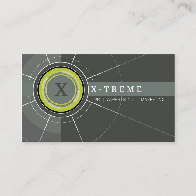 BUSINESS CARD :: techno 10 (Front)