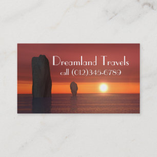 business card template