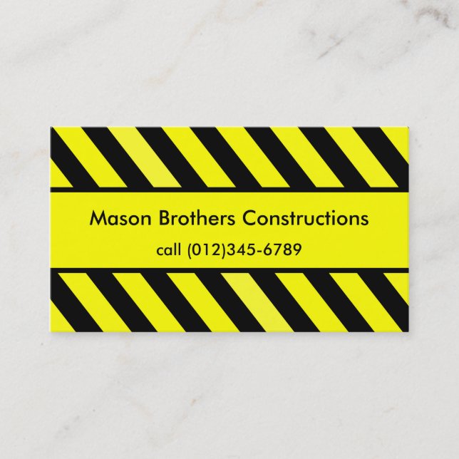 business card template (Front)