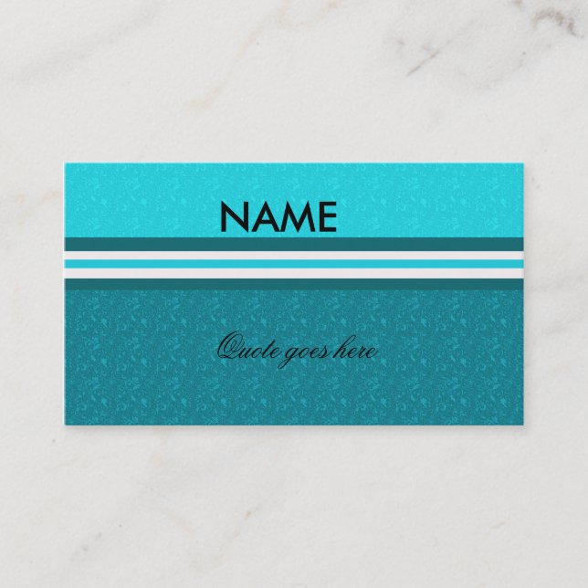 Business Card Template (Front)