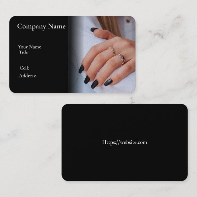 Business Card TEMPLATE   (Front/Back)