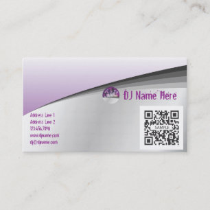 Business Card Template Dance