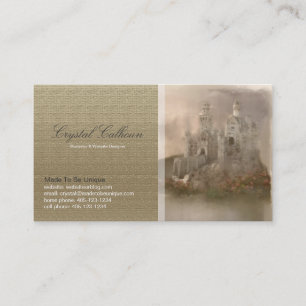 Business Card Template - Fantasy Castle