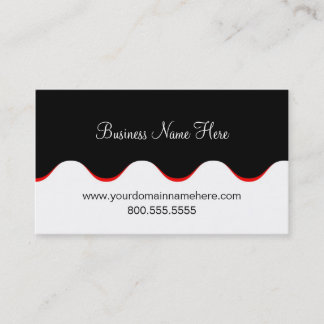 Business Card Template **Funky Waves