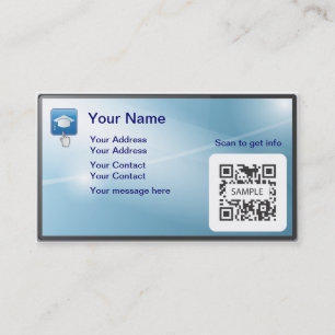 Business Card Template Online Degree