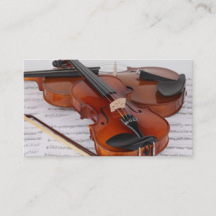 Business Card: Violin Lessons Card